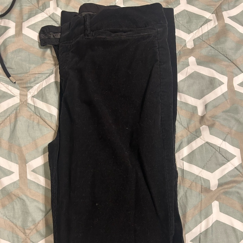 BDG Black Corduroy Trousers